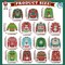 15 Pcs Christmas Ugly Sweater Diamond Painting Keychain 5d Double Sided Full Diamond Key Rings Diamond Painting Kits for Winter Christmas Hanging Ornaments for Crafts DIY Home Decor